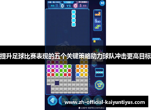 提升足球比赛表现的五个关键策略助力球队冲击更高目标 提升足球比赛表现的五个关键策略助力球队冲击更高目标